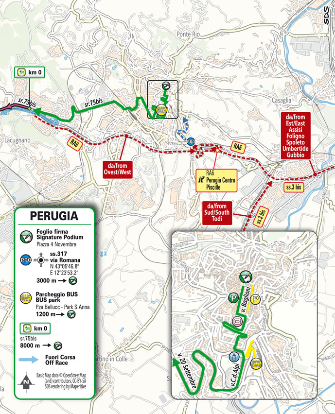 Salida Etapa 11 Giro d'Italia 2021 Perugia Montalcino Brunello di Montalcino Wine Stage