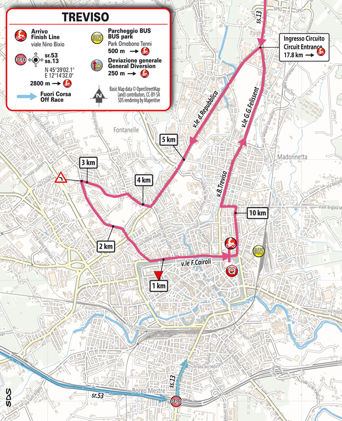 Arrivo / Finish Line Profile 18 Stage 18 Giro d'Italia 2022 24/4/2022