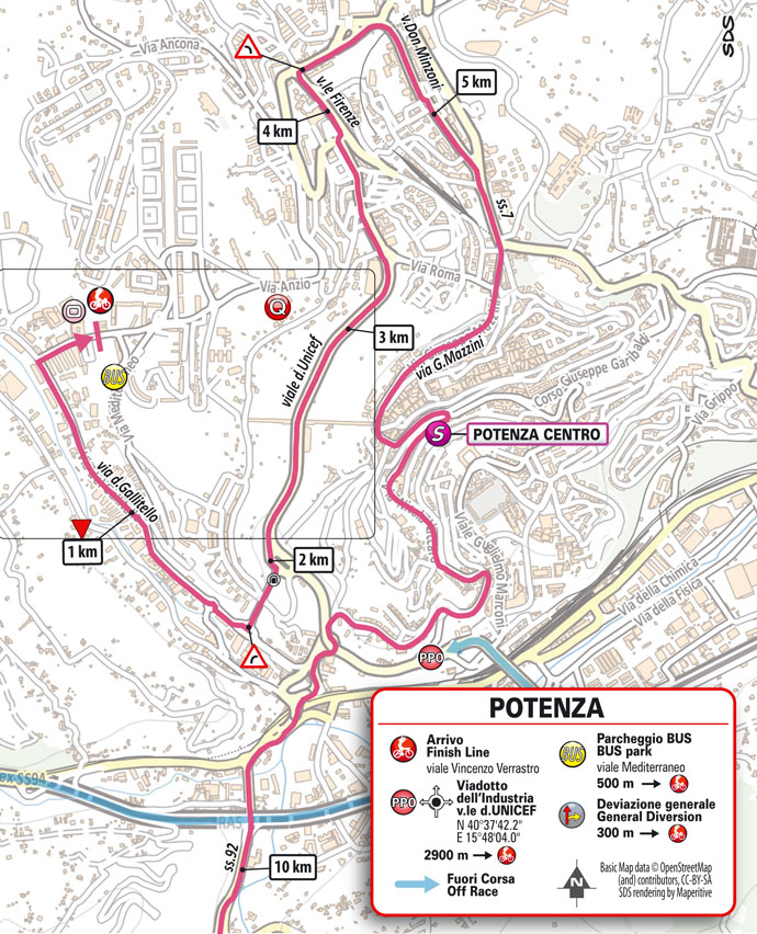 Arrivo / Finish Liine Tappa 7 Stage 7 Giro d'Italia 2022