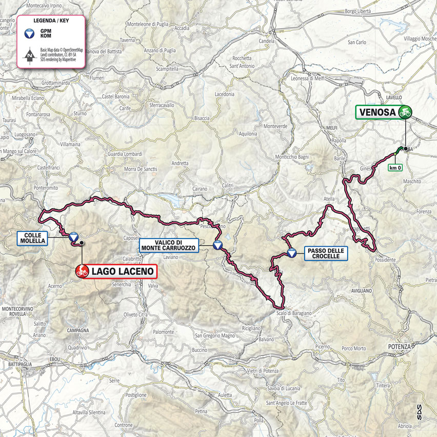 tour of italy 2023 route