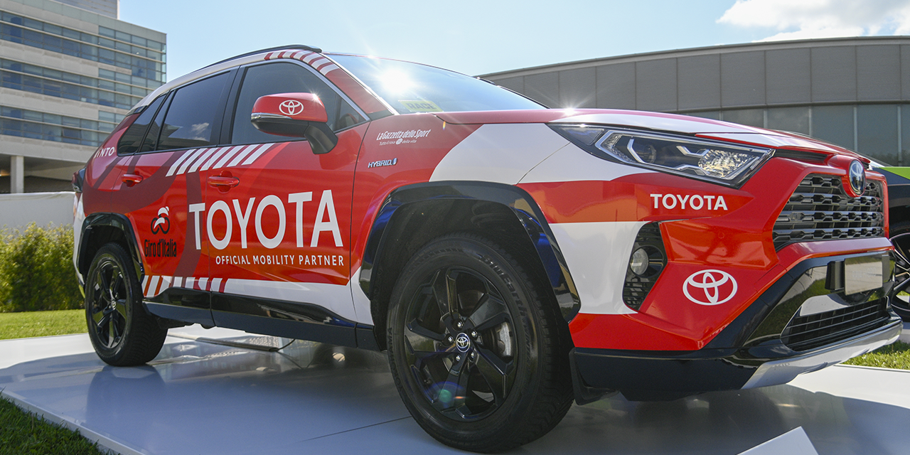 Toyota renews partnership with RCS Sport for the Giro d'Italia Giro d