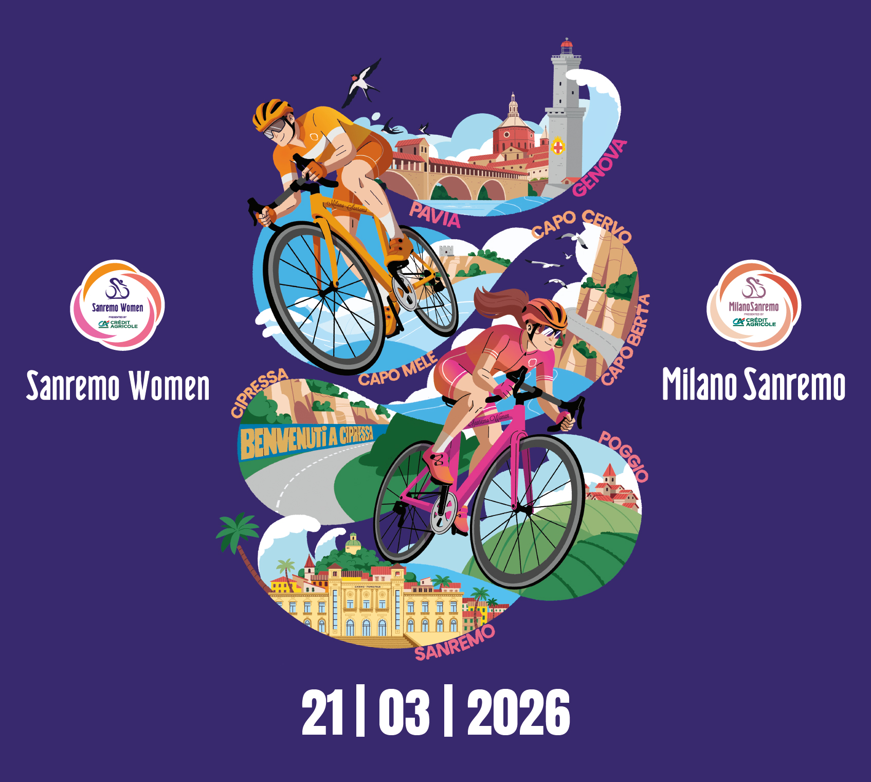 Ne manquez pas la Milano-Sanremo!