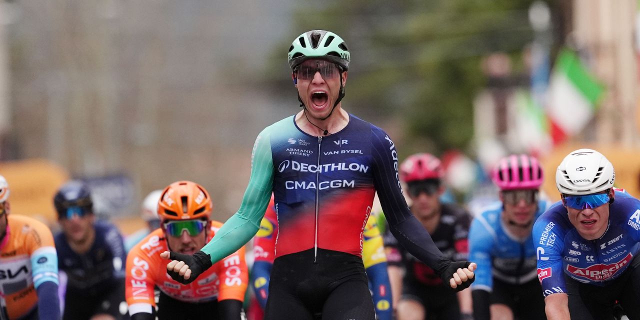 Tirreno Adriatico 2026: Lightning strike from Andresen in Magliano de ...