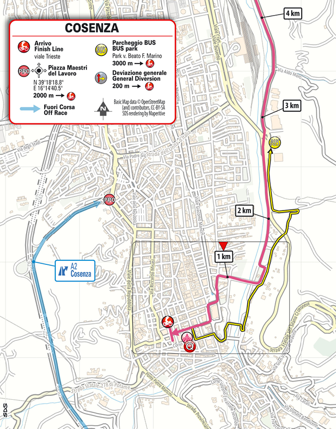 Arrivo/Finish Tappa 4 Giro d'Italia 2026