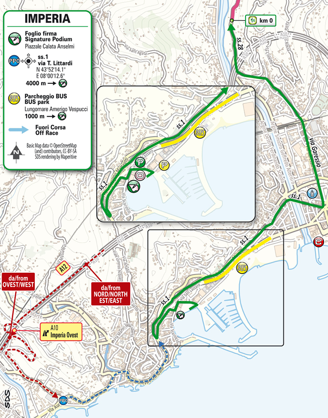 Partenza/Start Tappa 12 Giro d'Italia 2026