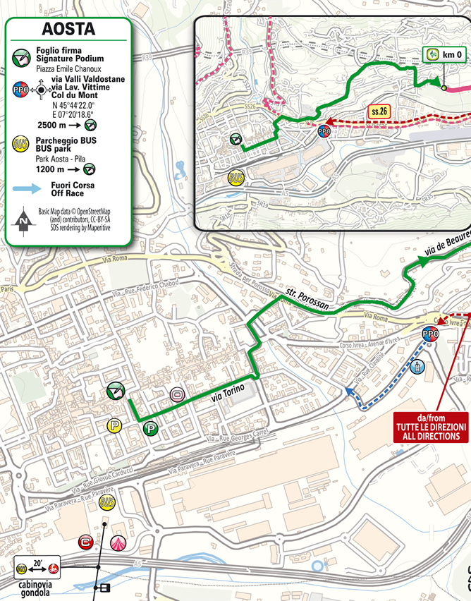 Partenza/Start Tappa 14 Giro d'Italia 2026