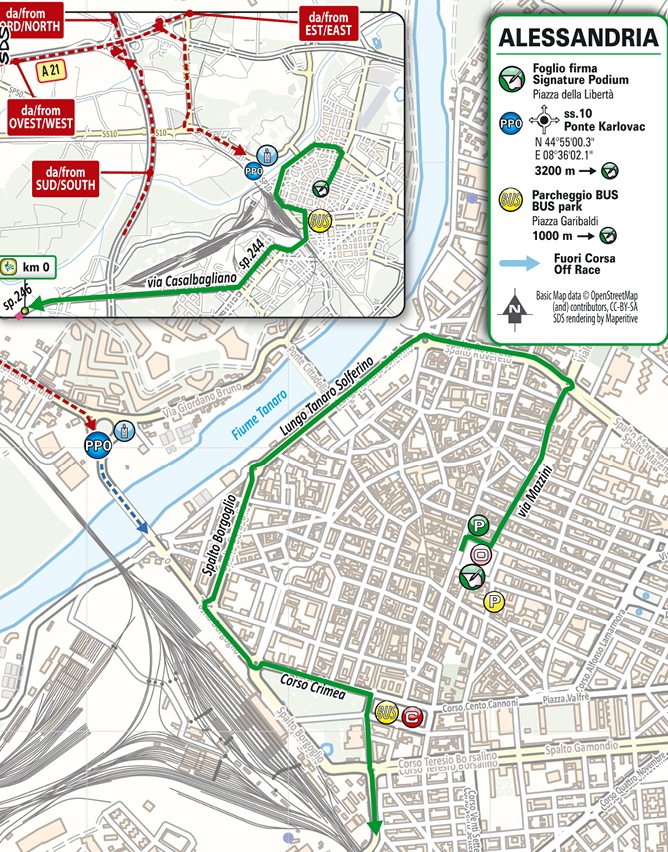 Partenza/Start Tappa 13 Giro d'Italia 2026