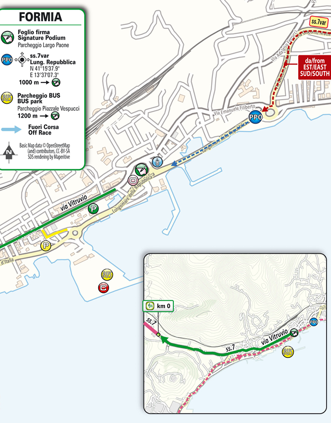 Partenza/Start Tappa 6 Giro d'Italia 2026