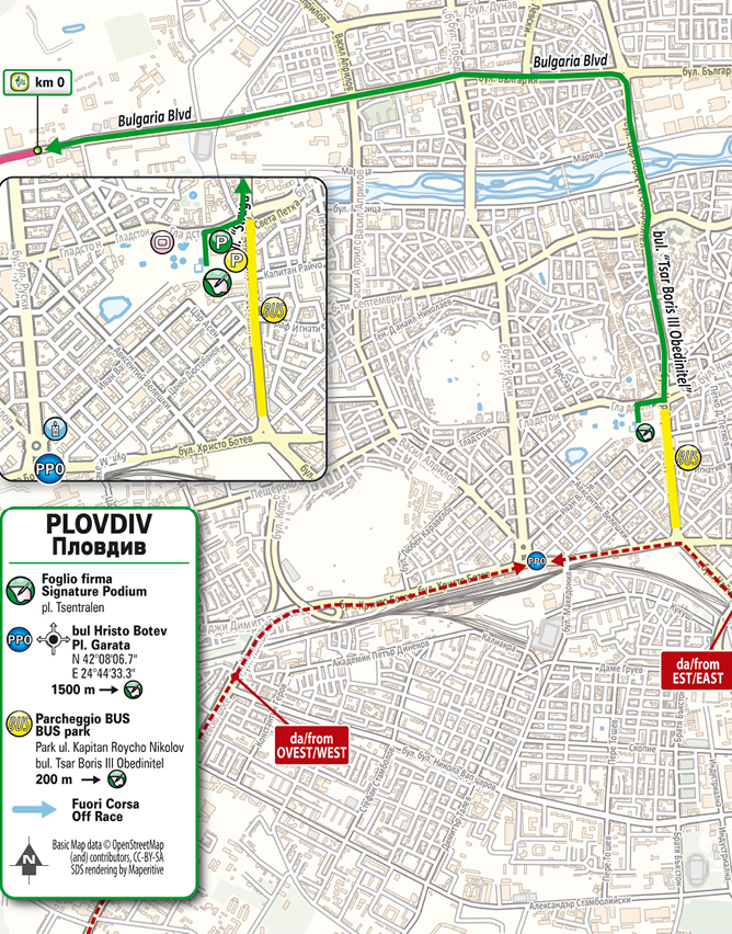 Partenza/Start Tappa 3 Giro d'Italia 2026