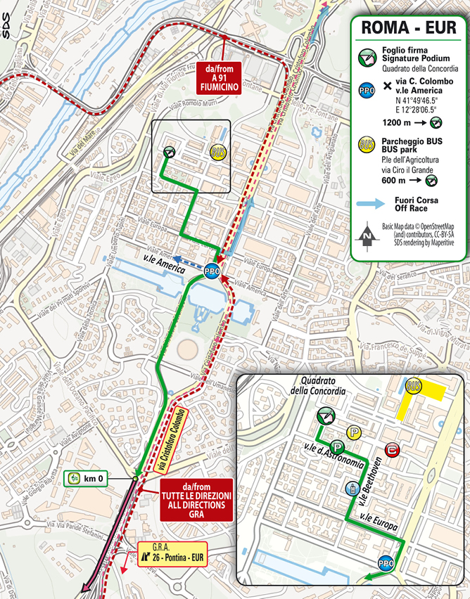 Partenza/Start Tappa 21 Giro d'Italia 2026