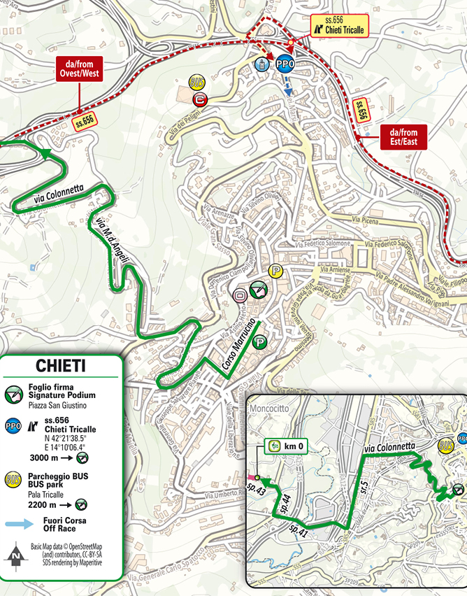 Arrivo/Finish Tappa 8 Giro d'Italia 2026