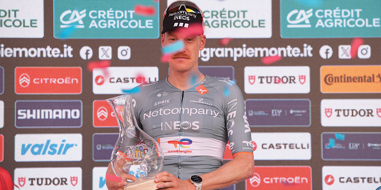 Photo: giroditalia.it Dorian Godon wins 110th Gran Piemonte in chaotic finish